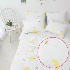 여름 싱글침대 덮는 이불 베개 시어서커 ss침구세트 먼지없는