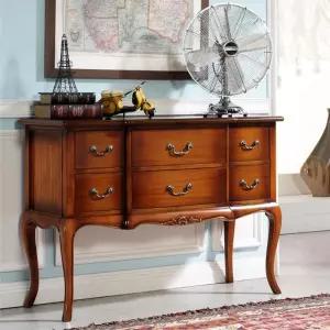 클래식 인테리어 원목 수납 콘솔 1200 포인트가구 VIP룸 신혼집 부부