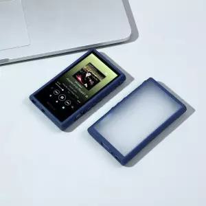 소니 워크맨 NW-A300 시리즈 NW-A306 NW-A307(블루)용 업그레이드된 유연한 충격 방지 텍스처 피부 촉감