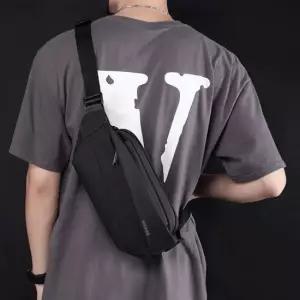 남성용 여행 휴대용 미니 슬링백 가벼운 컴팩트 크로스백 40L 캐쥬얼힙색 캐쥬얼패션