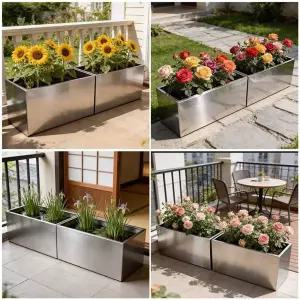 Illen 파티션화분 칸막이 테라스 플랜트박스 철제