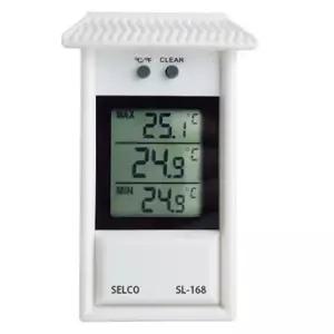 디지털 최저온도계 SL-168 -20-50도 건설현장 하우스 비닐 학교 농원 자석 습도계 온계 측정 조절 실내