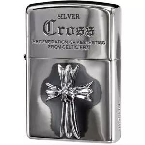 지포 라이터 CRS-J 한정판 크로스 메탈 십자가 라이타