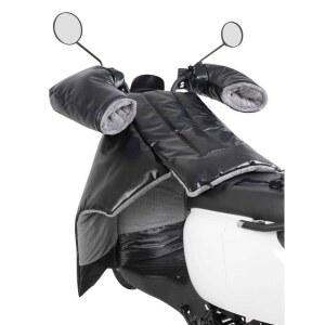 오토바이 무릎 커버 스쿠터 방한 회색 기모 나사 엔진 전신 방지 01 퀼트