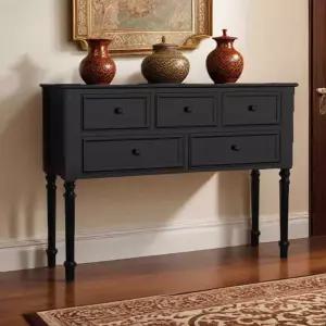 원목콘솔 서랍장 침실 복도 수납 엔틱 빈티지 현관장