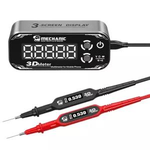 고정밀 멀티미터 전압 테스터 전문가용 측정기 트리플 스크린