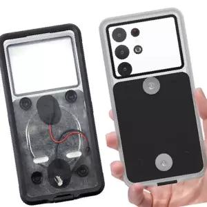 오토바이 배달용 무선 충전 자석 방수 케이스 전기종 호환 방수팩