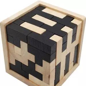 원목 루반락 블록 성인용  창의력 퍼즐 완구