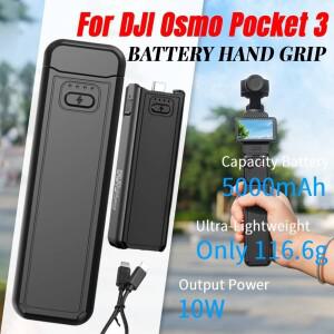 DJI호환 포켓 3 충전기 모바일 파워 뱅크 10W 5000mAh 핸드헬드 고속 카메라 액세서리