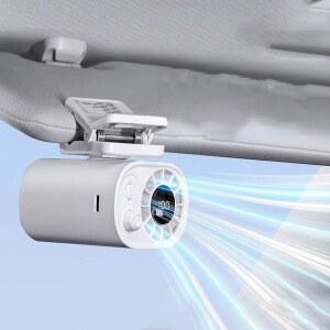 100 회전식 USB 360 어디서나 저소음 전기 차량용 클립 속도 하이팍쿨 선풍기 바람 클램프 충전식 휴대용 12V 미니