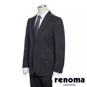 [갤러리아] 레노마 S/S 매트블랙 솔리드 블랙 정장 SET RRIPSJ19A