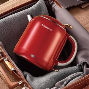 1L 전기 미니 휴대용 304 스테인레스 빠른 끓는 보온병