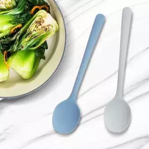 이유식조리스푼 실리콘 수저 숟가락 주방 요리 ziL1+4IvR