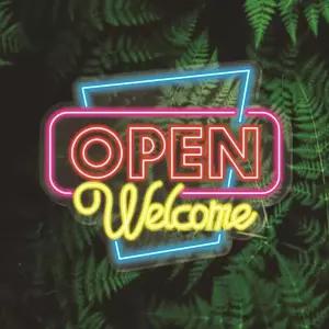 감성 네온사인 OPEN 인테리어 개업선물 영업중 간판 조명 카페