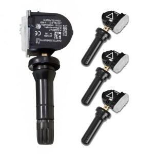 [미국배송] 13598773 TPMS 센서 타이어 공기압 세트 4 433MHZ 쉐보레 실버라도 1500 카마로 임팔라 트래버스 말리부 익스프레스 교외 크루즈 뷰익 엔클레이브 라크로스 GMC 시에라와 호환됨