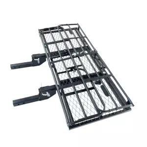 차량용 트렁크 히치캐리어 접이식 캠핑 트레일러 짐받이 바스켓 자전거캐