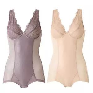 [갤러리아] C컵]와코루 풀컵 홑겹 와이어 소프트 올인원(바디슈트) [WBT1968C/2C]