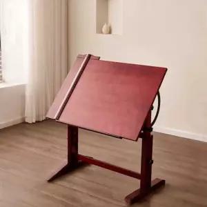 제도 테이블이젤 원목 테이블 스케치 작업대 리프트 제도기 제도판 도면