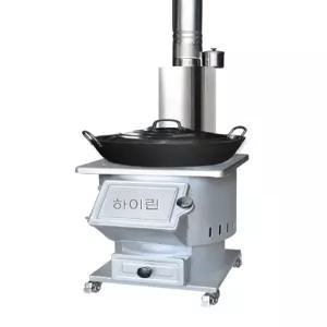 불멍주물화목난로 캠핑용 실내외겸용 미니화로대 장작난로 캠핑난방 휴대