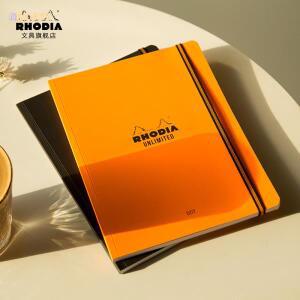 Rhodia A6 포켓 노트 - 학생을 위한 세련된 휴대용 저널 | 메모를 다이어리 부드러운 글쓰기 경험