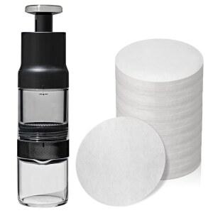 [미국배송] OXO 래피드 브루어 커피 메이커와 호환되는 필터 휴대용 수동 컴팩트 여행용 600개 원형 종이 필터