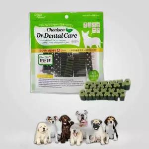 개껌 강아지 치석 애견 덴탈껌 덴탈케어 애견영양간식 개껌대용량 치석제거강아지껌 클로렐라