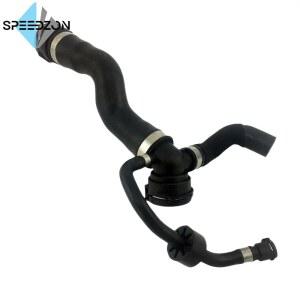 OEM 17127580957 자동차 엔진 부품 BMW F01 F02 F10 F06 F07 F12 F13 535i 535iX 용 상부 라디에이터 벤트 호스