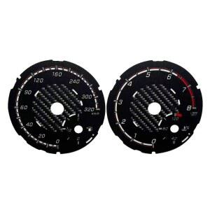 메르세데스 벤츠 AMG A 45 대시보드 계기판 스티커, 계기판 트림 스티커, 계기판 레이어 스티커