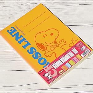 [2개구성] 주아이플래너스 일본 크로스라인 팩 학생 스누피 B5 58A-5P FAW74BD7C