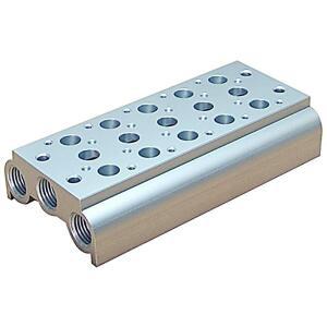 [2개구성] KCC KMF10001/8 2연 627-0832 K 매니폴드 밸브용 블록 AW6EA141