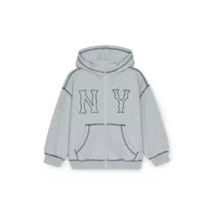 MLB키즈후드집업 NQK 7AHDV0151-50MGL 바시티 스트릿 쿠퍼스 후드집업 뉴욕양키스