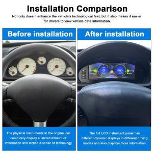 푸조 407 디지털 클러스터 계기판, 앤 무선