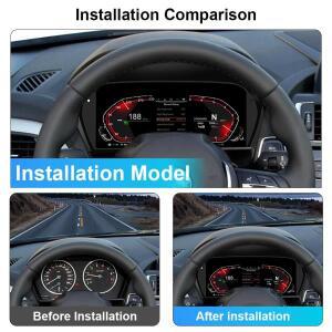 BMW 1/2 시리즈 클러스터 계기판용 디지털