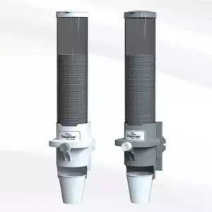 원터치 디스펜서색상랜덤 일회용컵 홀더 정수기 종이