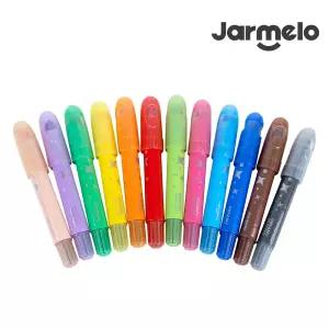 [리틀호안미로] 반짝이실크크레용 12색(99810)