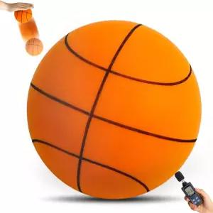 Qthees 사일런트 농구 사이즈 7 (29.5인치) 조용한 드리블 및 트레이닝을 위한 소프트 폼 실내 홈이 있는