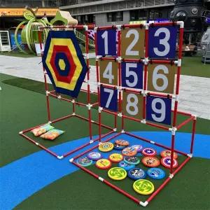 찍찍이 공 던지기 공놀이 야구 던지기놀이 과녁판 세트 캐치볼