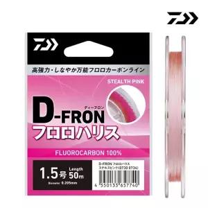 [다이와] 25 디프론 플로로 하리스 스텔스 핑크 50m 40m 카본 라인 쇼크리더 목줄 낚시줄