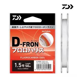 [다이와] 25 디프론 플로로 하리스 내추럴 컬러 50m 40m 카본 라인 쇼크리더 목줄 낚시줄