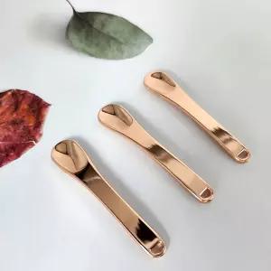 메이크업 스파출라 로즈골드 화장 도구 용품 뷰티 툴 기구 스킨 케어 스파츌 브러시 클리