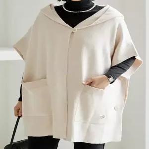김여사 [빅사이즈] 신상) 100) 에브리데이 후드 케이프 1VE602221