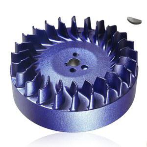 알루미늄 플라이휠 10 Krpm, 프레데터 논헤미 212cc 196cc 224cc 엔진, 혼다 GX160 GX200 69730 69736, 콜먼 CT200U BT200X 미니 자전거 성능 부품(파란색)