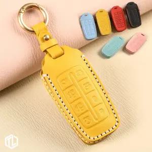 톨른 마카롱 전차종 스마트키케이스 가죽 홀더자동키커버 소홀더 량용 홀더 자동링 파스텔