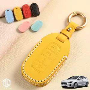 톨른 마카롱 i30PD핫해치 스마트키케이스 TH-05 가죽 홀더키홀더추천 차량맞춤형 고급스러운 선물용 각인