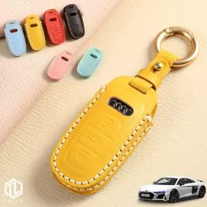 톨른 마카롱 아우디 R8 스마트키케이스 OD-03 가죽 홀더키홀더추천 차량맞춤형 고급스러운 선물용 각인 차