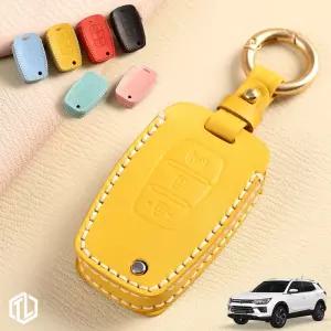 톨른 마카롱 뷰티풀코란도 스마트키케이스 TSS-02 가죽 홀더40대남자선물 가죽링 자동차커버 홀더 차량용