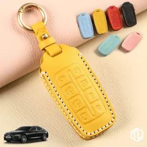 톨른 마카롱 G70 스마트키케이스 TH-22 가죽 홀더키홀더추천 차량맞춤형 고급스러운 선물용 각인 차량용 홀