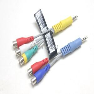 호환한 젠더 케이블 BN39-02189A DC-RCA AV 어댑터 AC 4K TV용