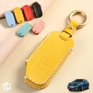 톨른 마카롱 쏘렌토 MQ4 스마트키케이스 TK-18 가죽 홀더키홀더추천 차량맞춤형 고급스러운 선물용 각인 차