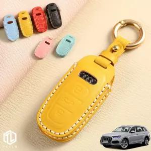 톨른 마카롱 아우디 Q7 스마트키케이스 OD-03 가죽 홀더키홀더추천 차량맞춤형 고급스러운 선물용 각인 홀